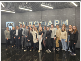 Students of the Internship Program of The Ministry of Industry and Trade of Russia Acquaint Themselves with the Organization of Work and Prospects for Future Development of the FSUE Endopharm Lefortovsky Branch